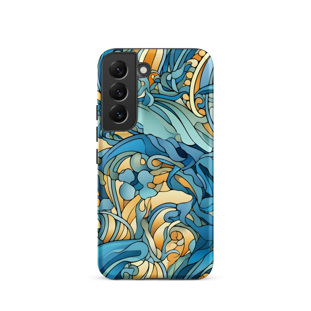 Dancing Waves of the Ocean | Phone Case |  S22 | Tough Case | Matte