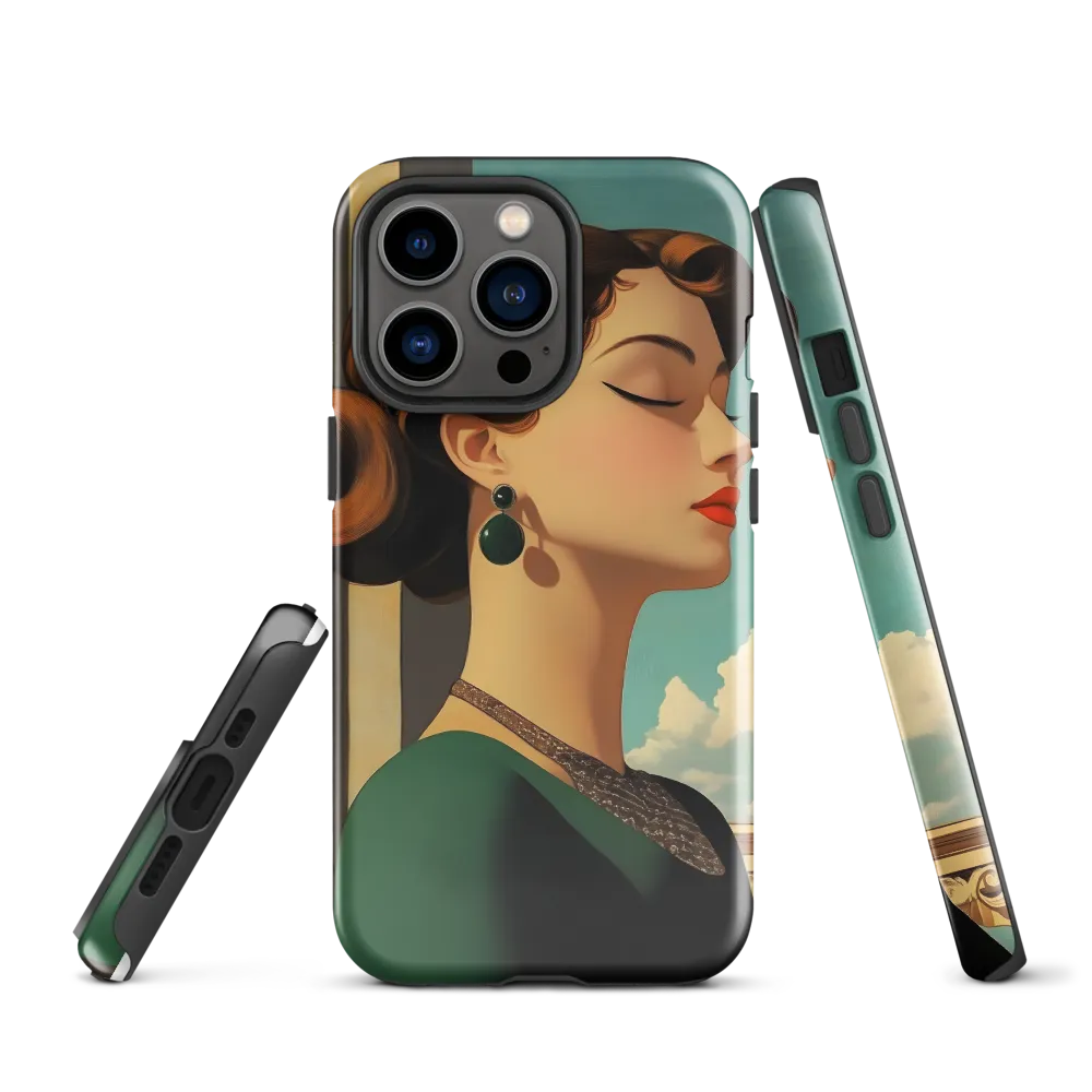 Elegance in Art Deco: A Portrait of Grace
