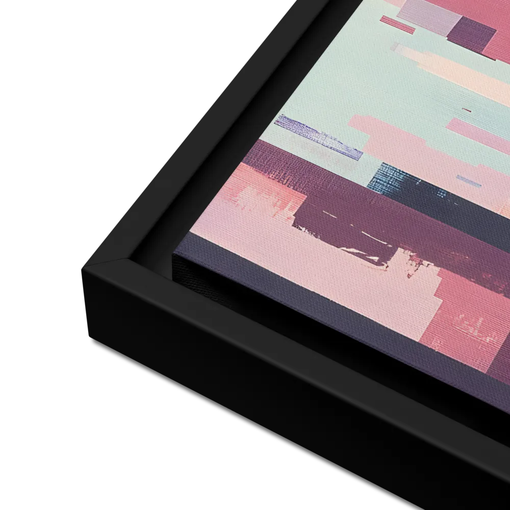 Tranquil Cityscape | Canvas with Black Frame | 12″×16″
