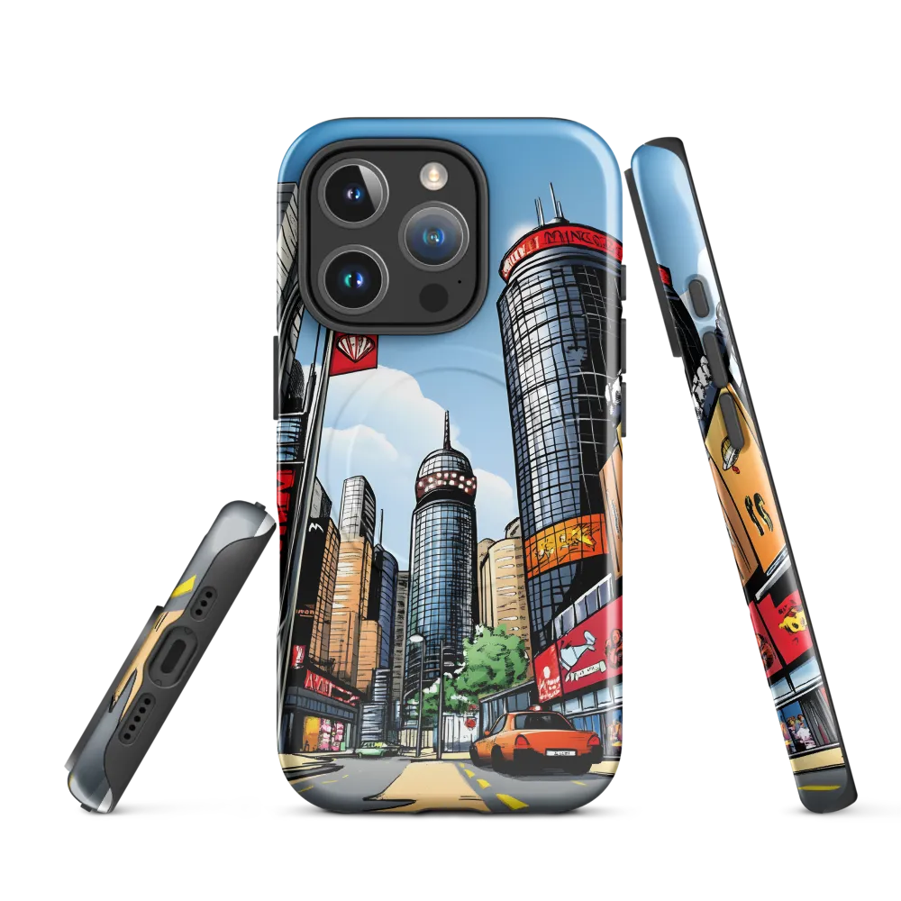 Urban Pulse: A Comic Cityscape