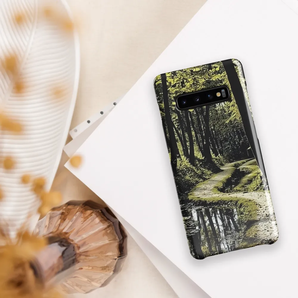 Whispers of the Forest Path | Phone Case |  S10 Plus | Snap Case | Glossy