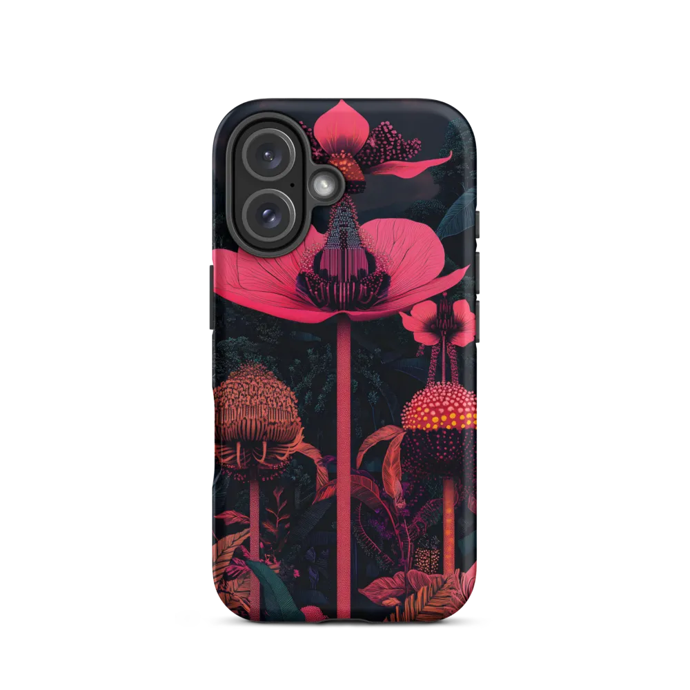 Mystical Flora in Surreal Bloom | Phone Case |  16 | Tough Case | Matte