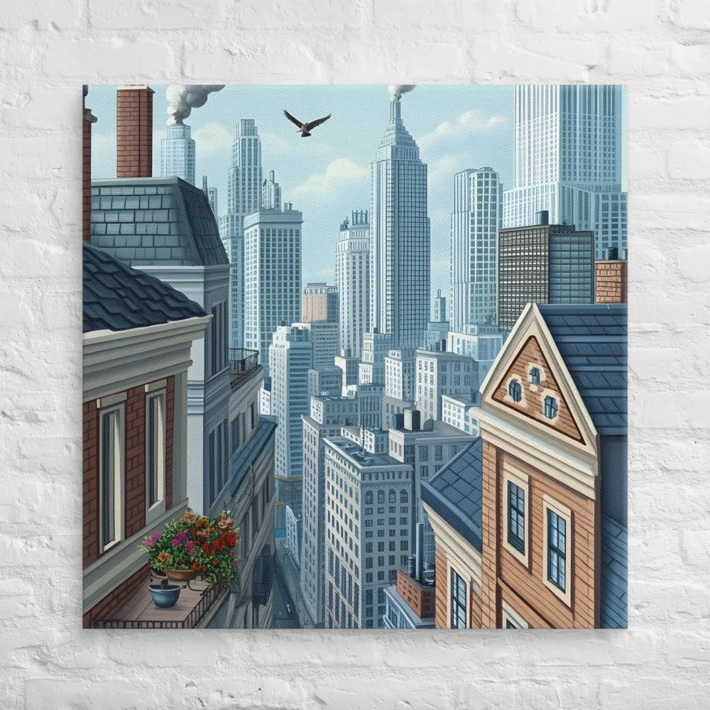 Urban Symphony | Canvas | 36″×36″