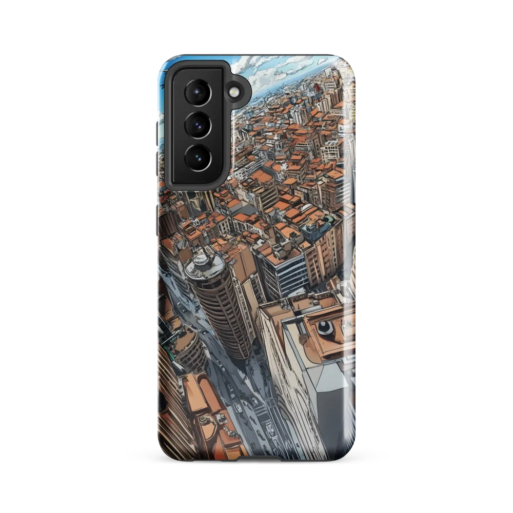 Aerial Symphony of Urban Life