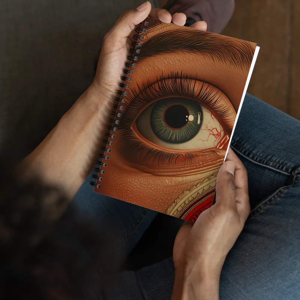 The Gaze of Anatomy | Spiral Notebook