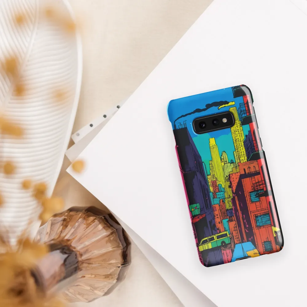Urban Vibrance: A Pop Art Cityscape