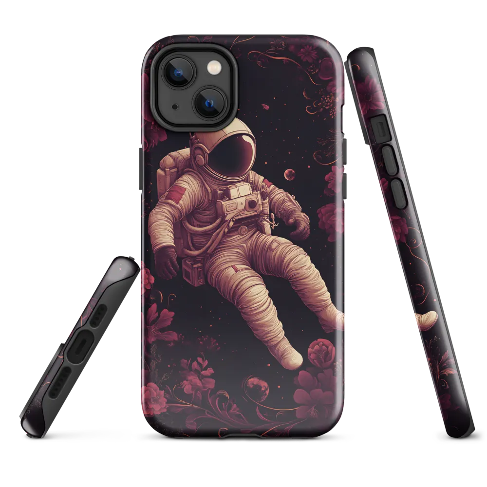 Cosmic Bloom: An Astronaut's Journey