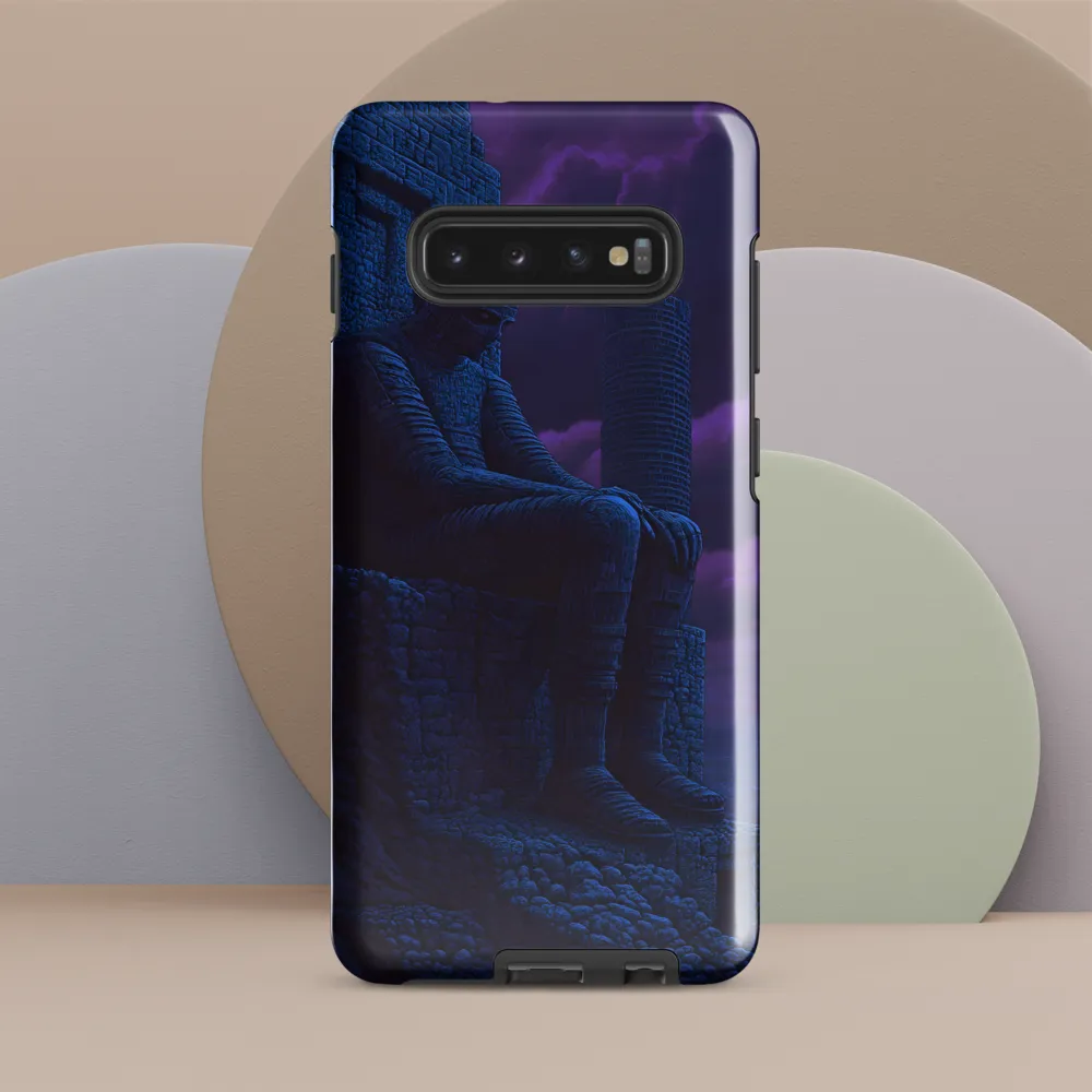 The Watcher of Solitude | Phone Case |  S10 Plus | Tough Case | Glossy