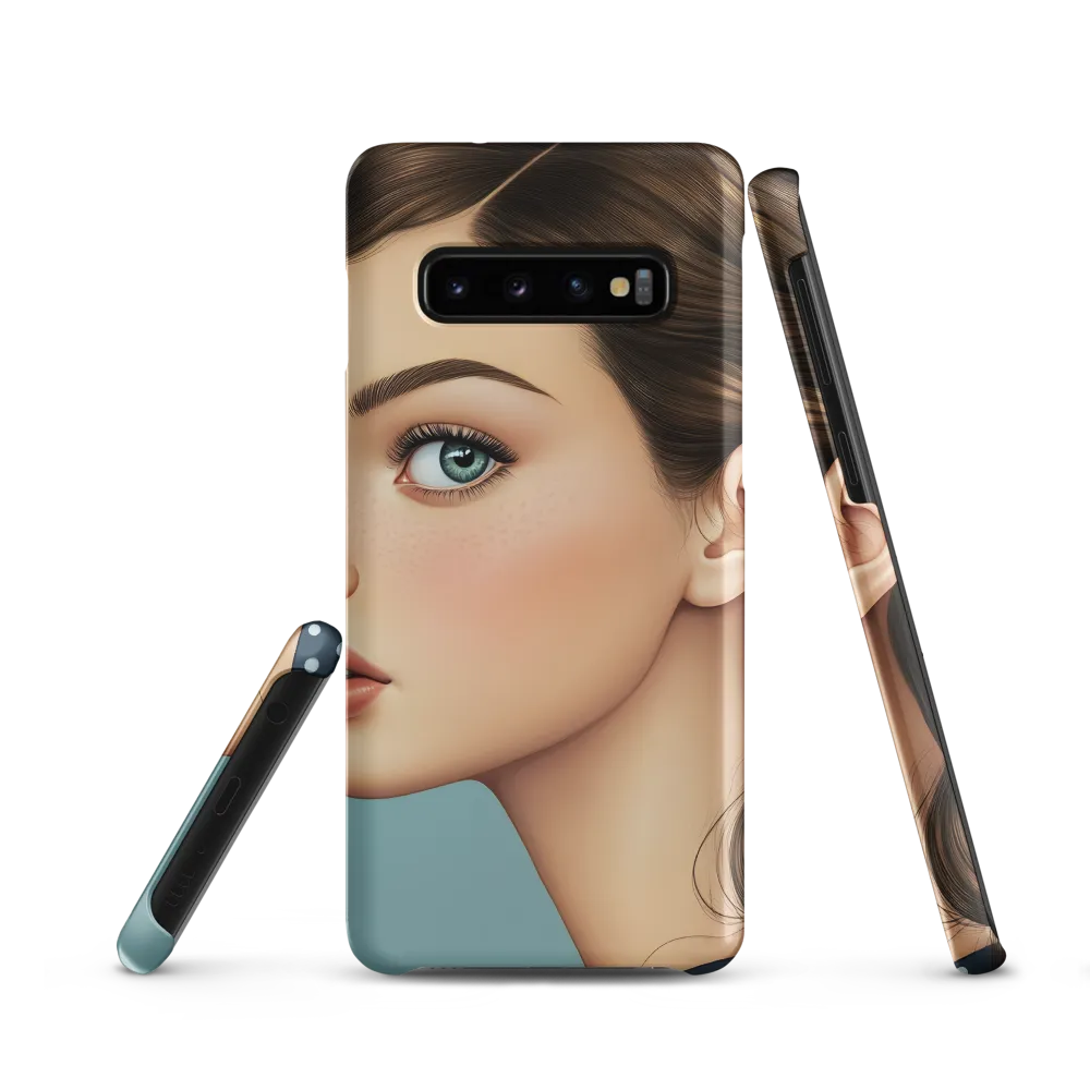 Captivating Gaze: A Modern Portrait