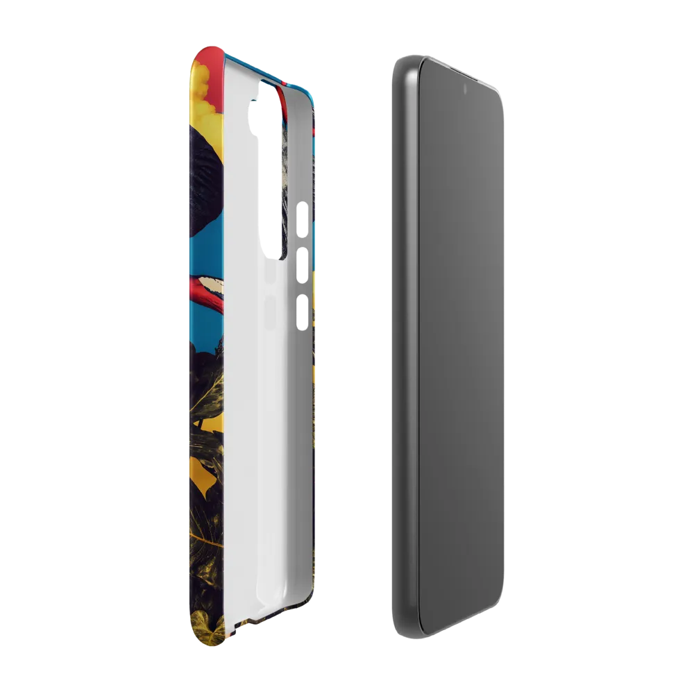 Elephant Dreams in Vibrant Colors | Phone Case |  S22 Plus | Snap Case | Matte
