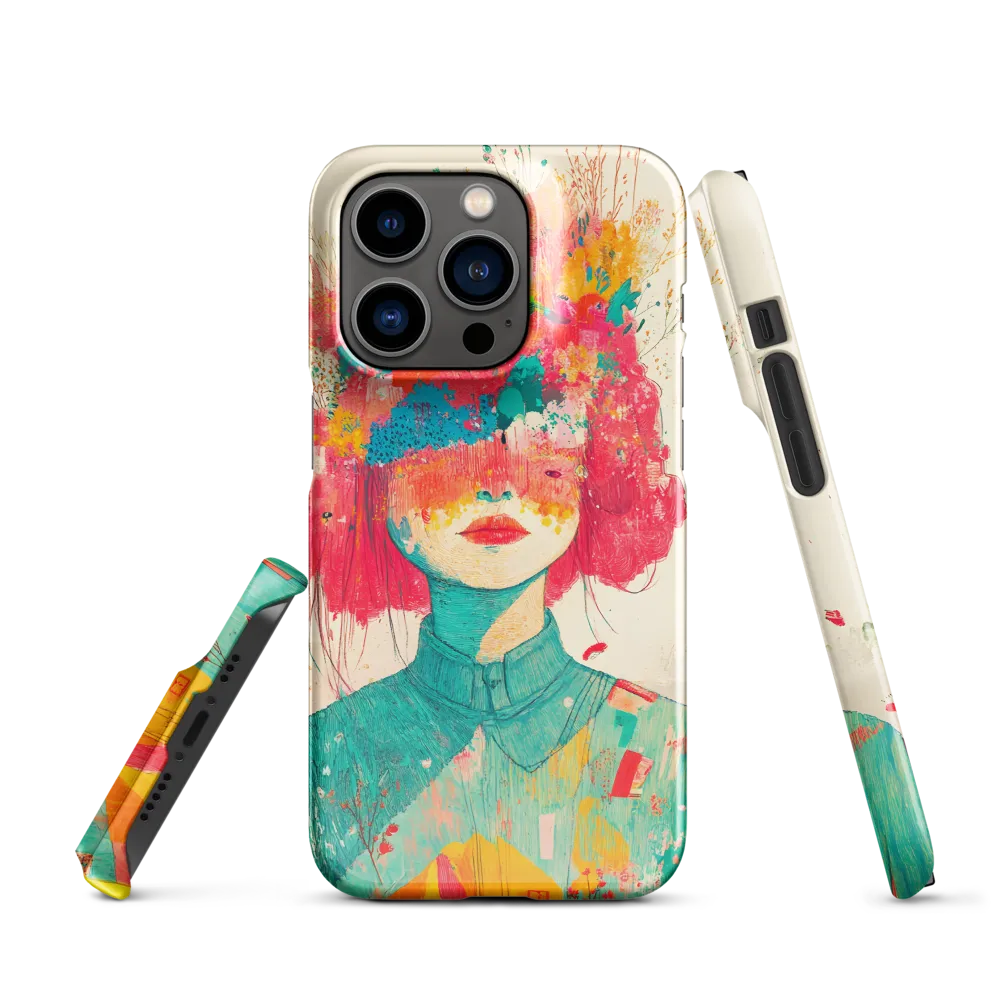 Whimsical Floral Portrait
