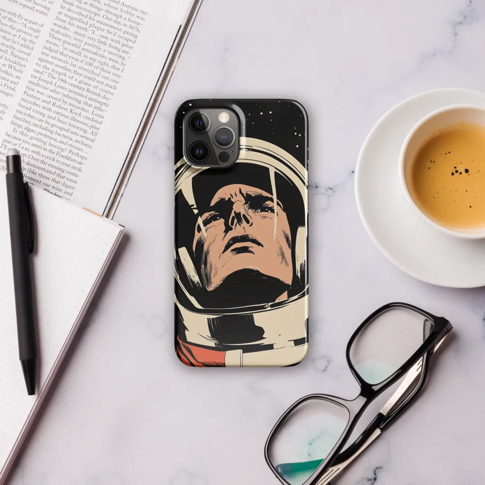 Gaze of the Astronaut | Phone Case |  12 Pro Max | Snap Case | Glossy