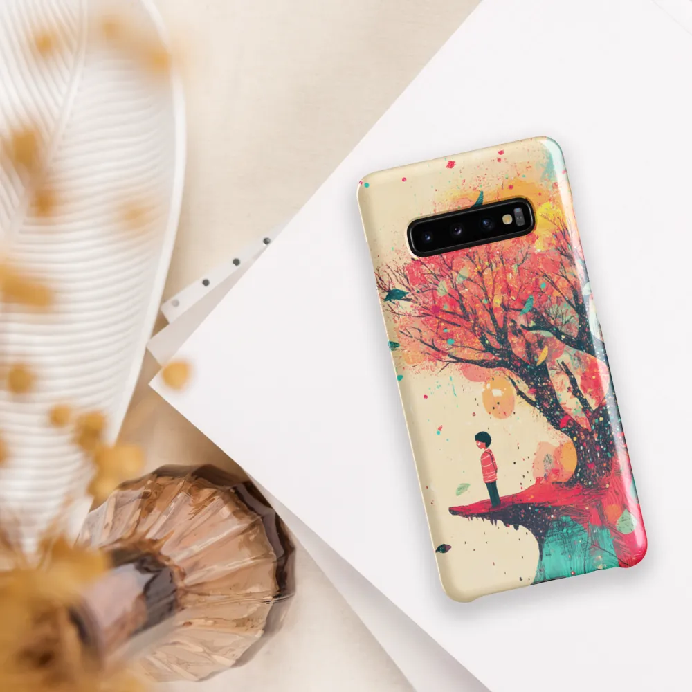 Contemplations on the Edge | Phone Case |  S10 Plus | Snap Case | Glossy