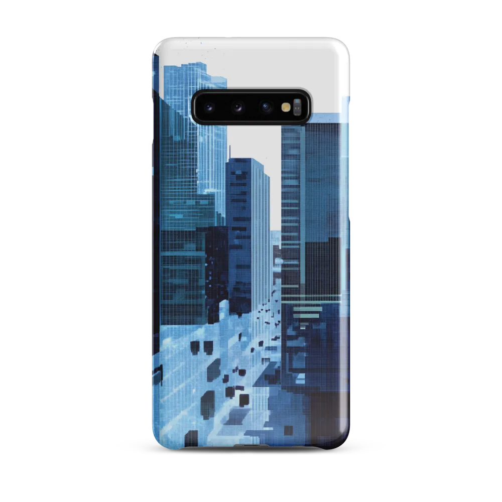 Urban Harmony: A Digital Daydream | Phone Case |  S10 Plus | Snap Case | Glossy