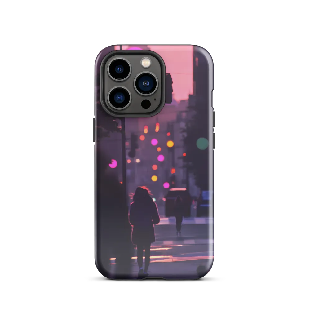 City Silhouettes at Dusk | Phone Case |  13 Pro | Tough Case | Glossy