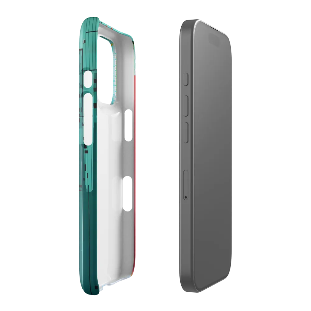 Urban Symphony in Turquoise
