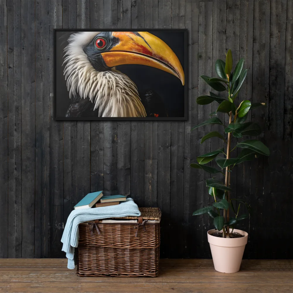 Majestic Hornbill Portrait