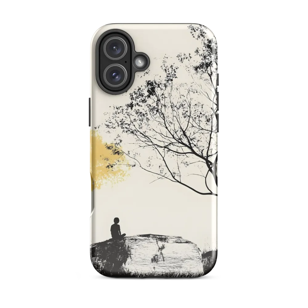 Whispers of Solitude | Phone Case |  16 Plus | Tough Case | Glossy