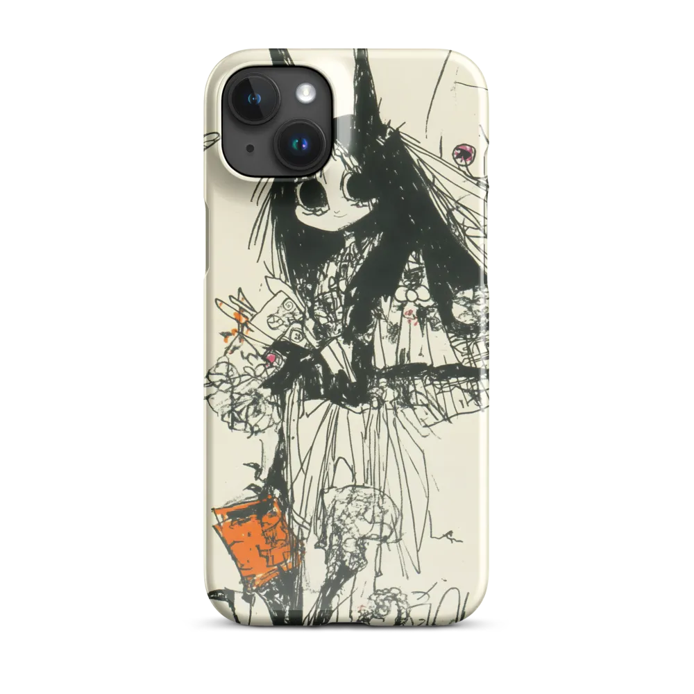 Whimsical Flora | Phone Case |  15 Plus | Snap Case | Glossy