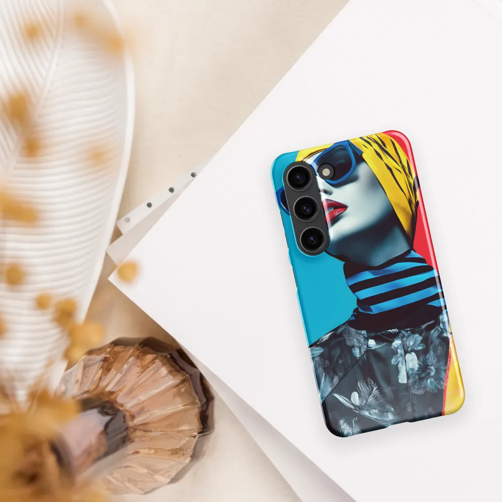 Vibrant Elegance in Modern Fashion | Phone Case |  S23 | Snap Case | Glossy