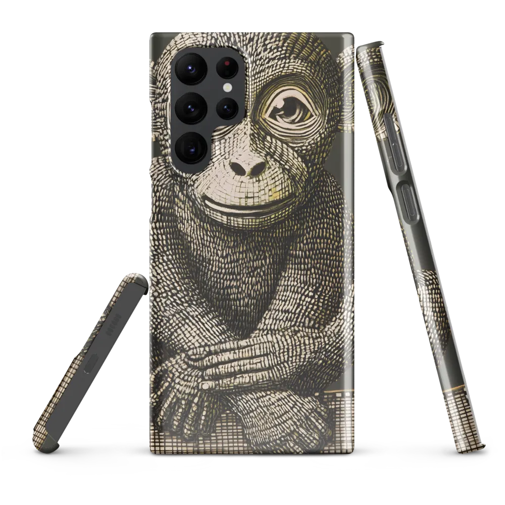 Intricate Primate Portrait
