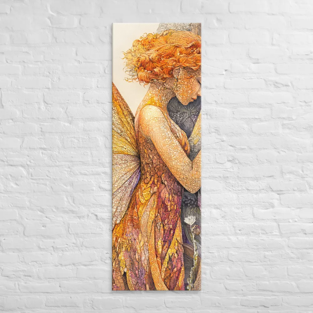 Whispers of the Frosted Meadow | Canvas | 20″×60″