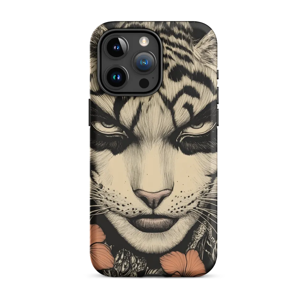 Feline Majesty: The Human-Leopard Connection | Phone Case |  15 Pro Max | Tough Case | Matte