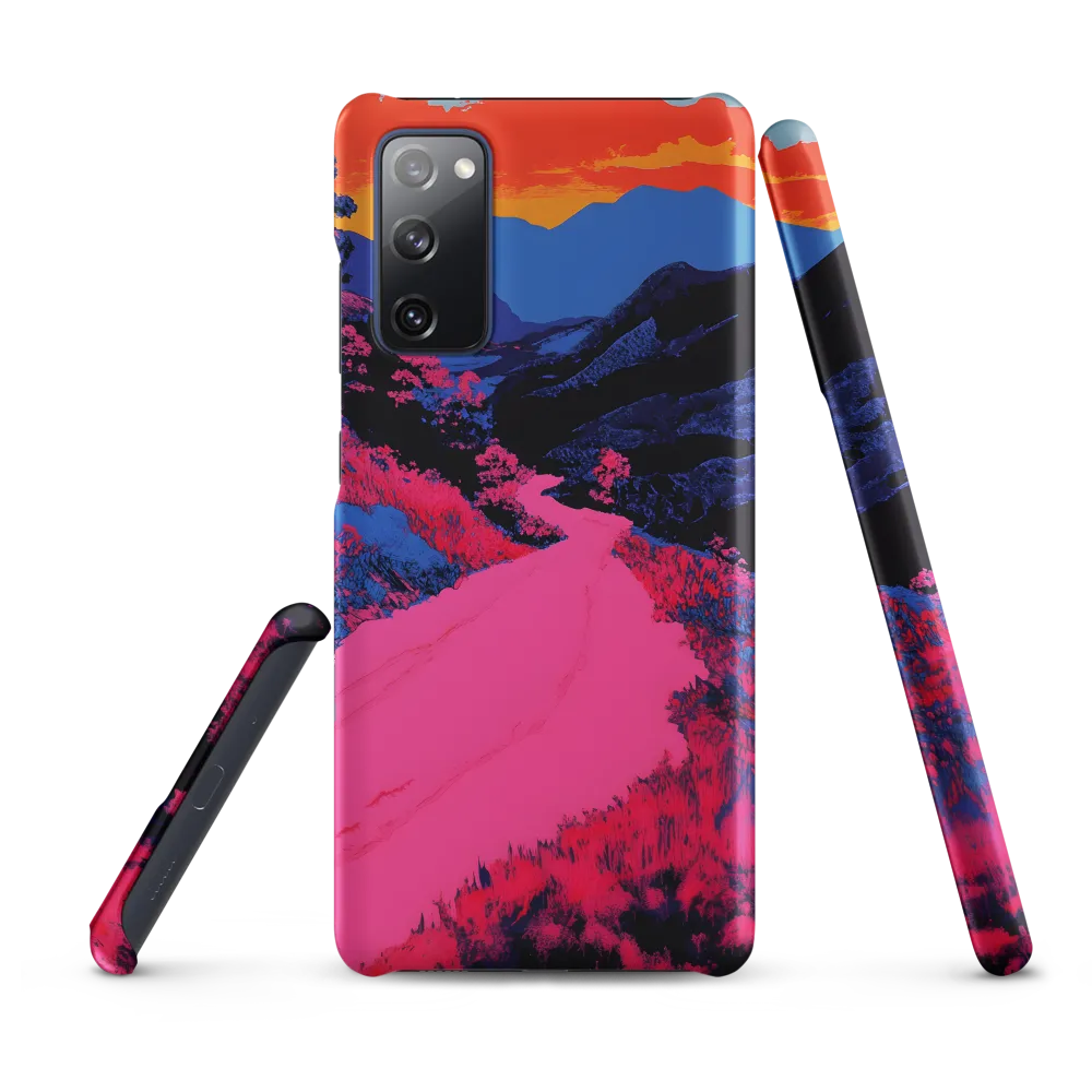 Ethereal Landscape in Vivid Hues | Phone Case |  S20 FE | Snap Case | Matte
