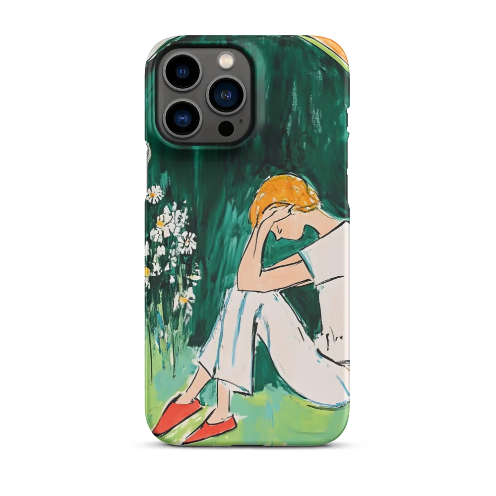 Silent Sorrow | Phone Case |  13 Pro Max | Snap Case | Matte