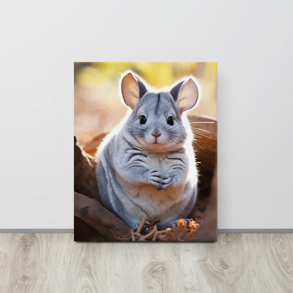 Gentle Whispers of Nature: The Chinchilla
