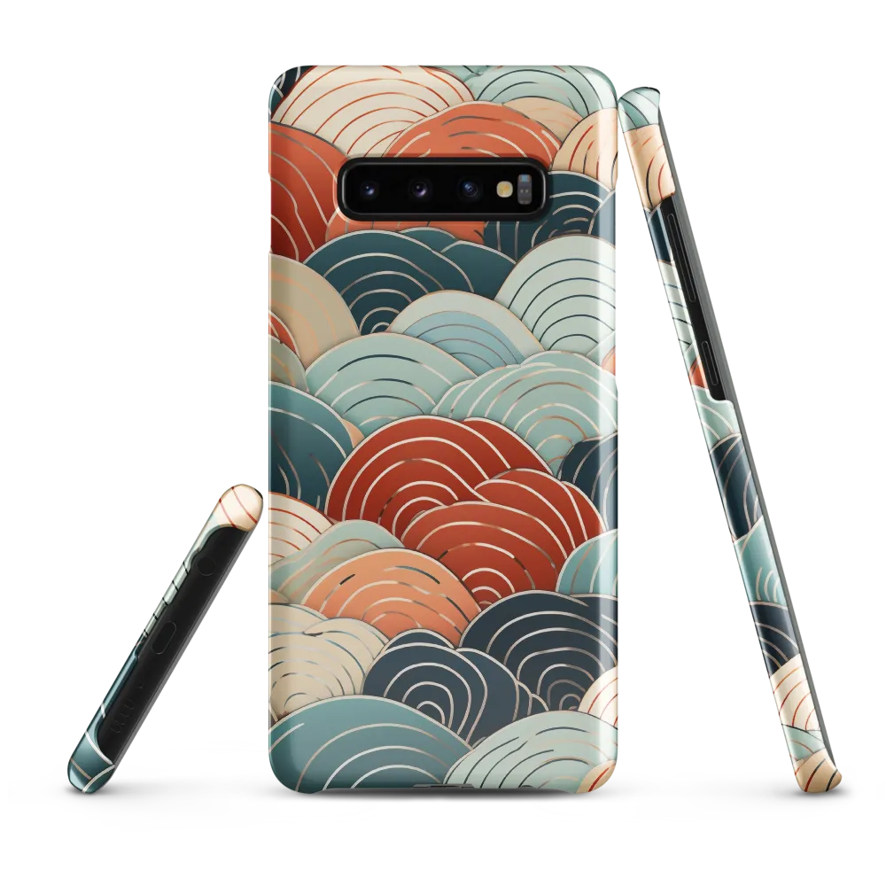 Rhythms of Waves | Phone Case |  S10 Plus | Snap Case | Glossy