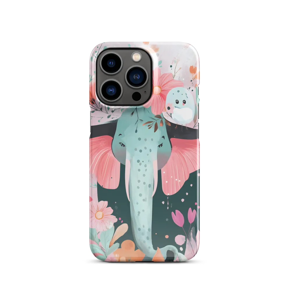 Whimsical Elephant in Bloom