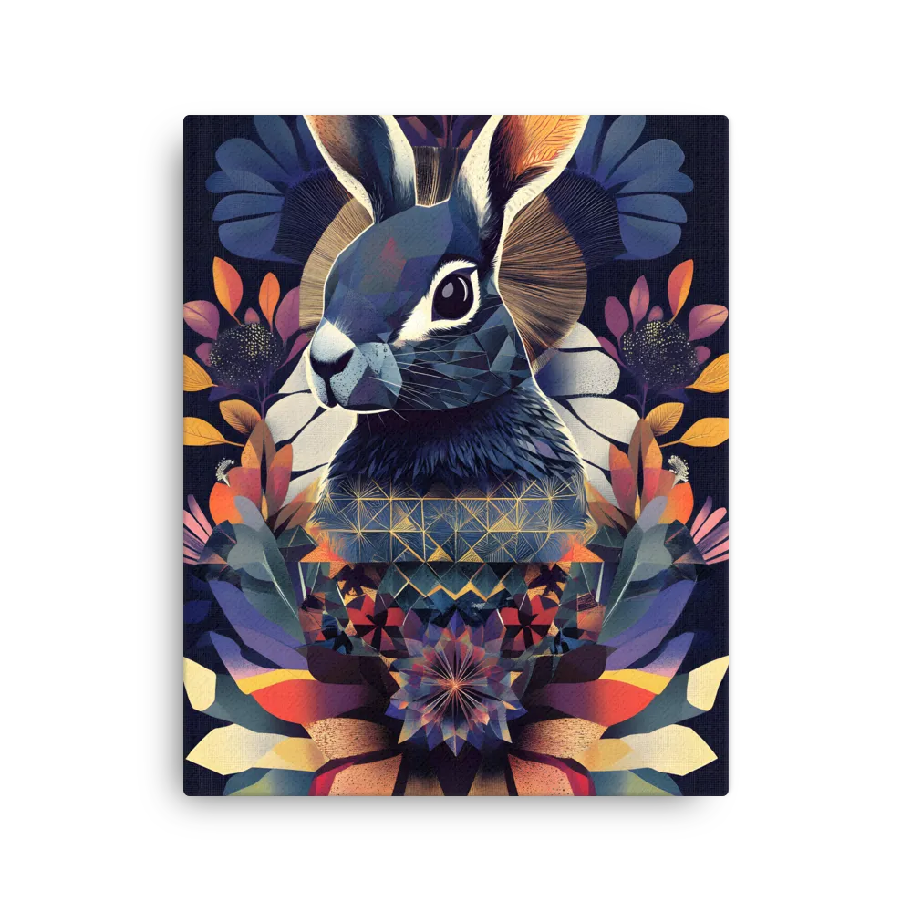 Ethereal Bunny: A Geometric Wonderland