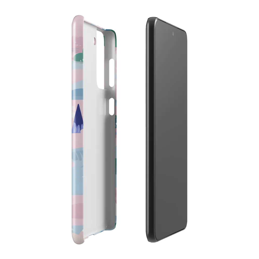 Whimsical Reflections: A Journey Through Landscapes | Phone Case |  S21 Plus | Snap Case | Glossy