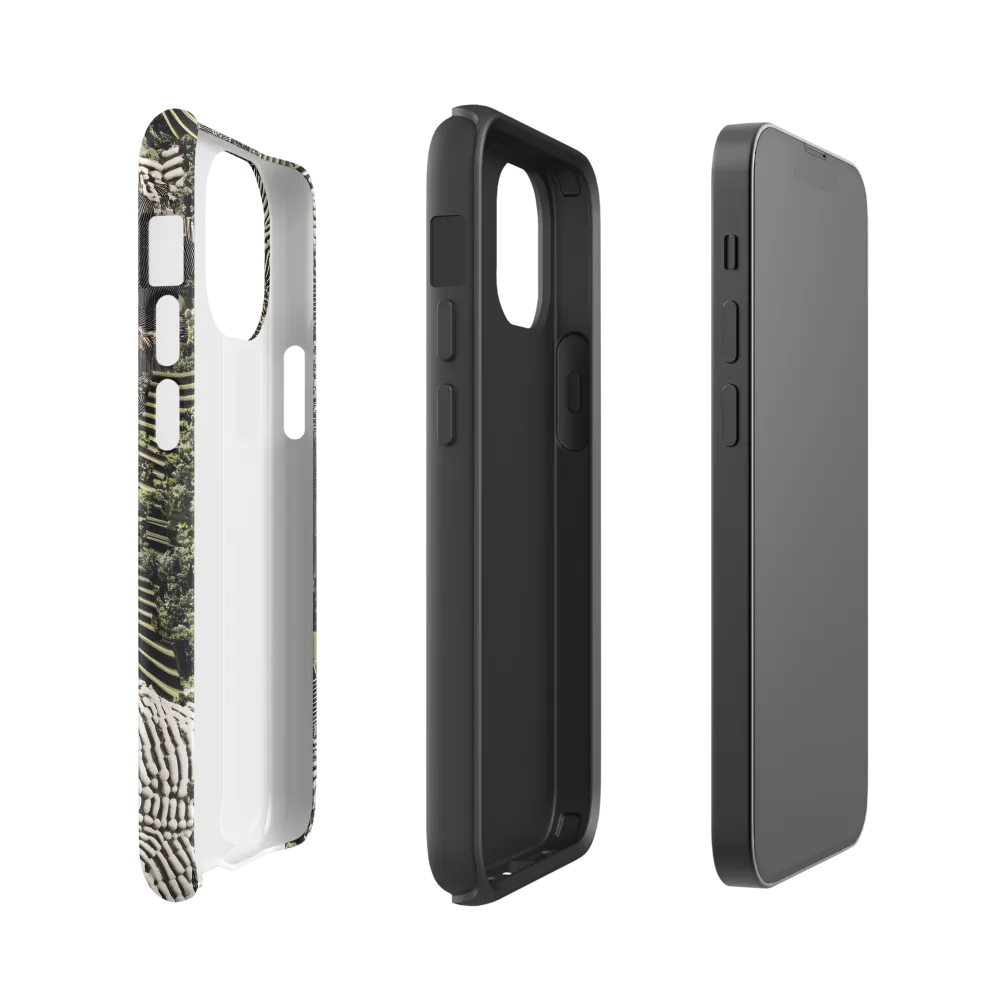 Ethereal Blend of Nature and Humanity | Phone Case |  13 mini | Tough Case | Matte