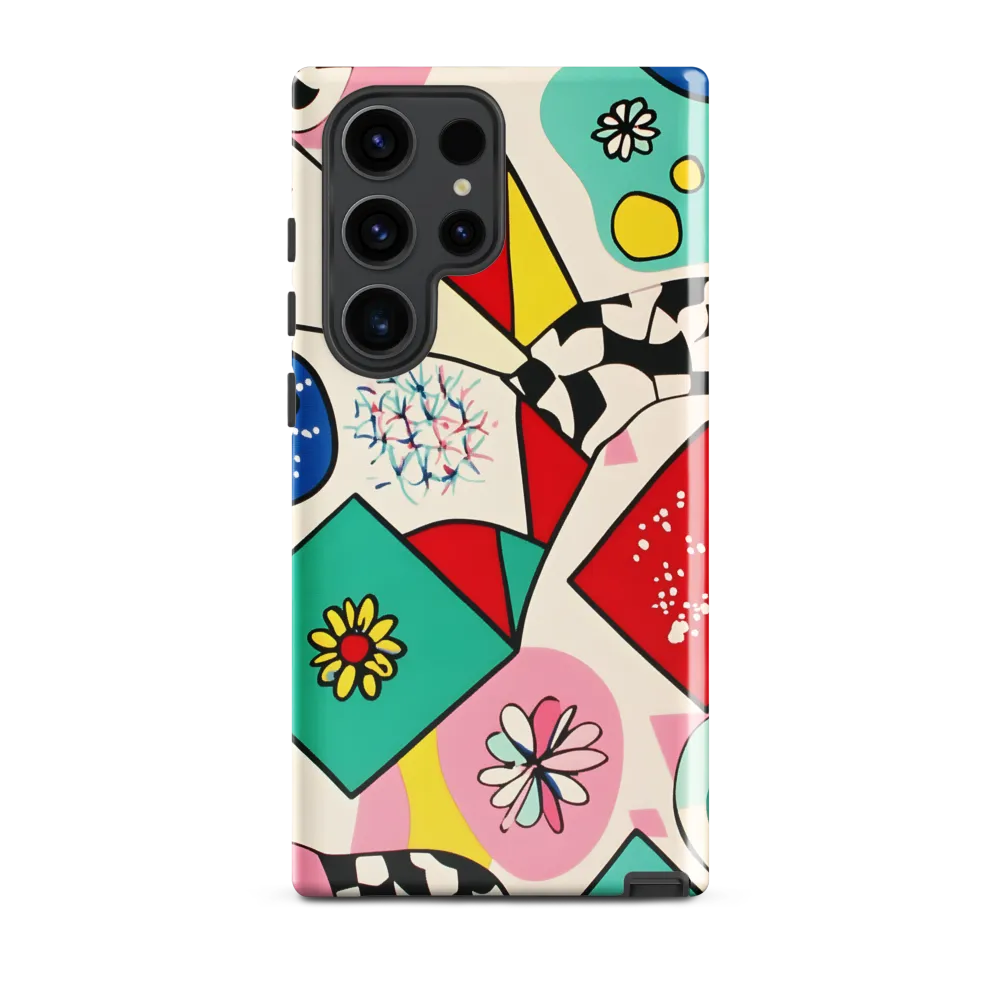 Joyful Geometry: A Playful Dance of Shapes and Colors