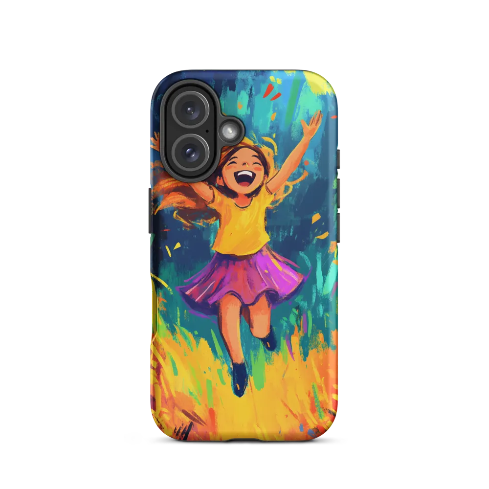 Joyful Escape into Nature | Phone Case |  16 | Tough Case | Matte