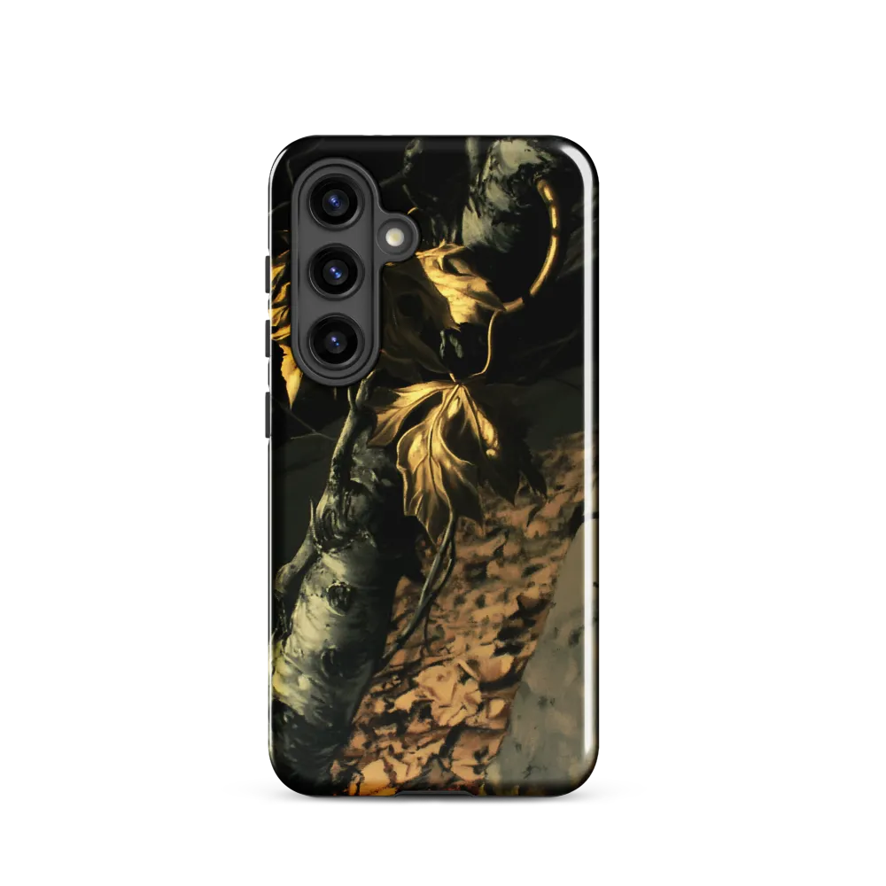 Golden Serenity: A Close Encounter with Nature