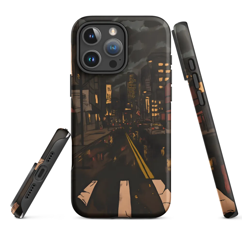 A Night in the Urban Jungle | Phone Case |  16 Pro Max | Tough Case | Matte