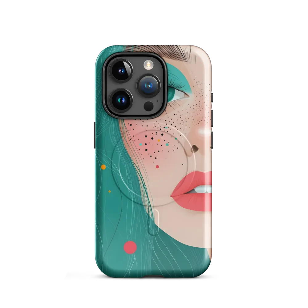 A Playful Portrait: Turquoise Temptation
