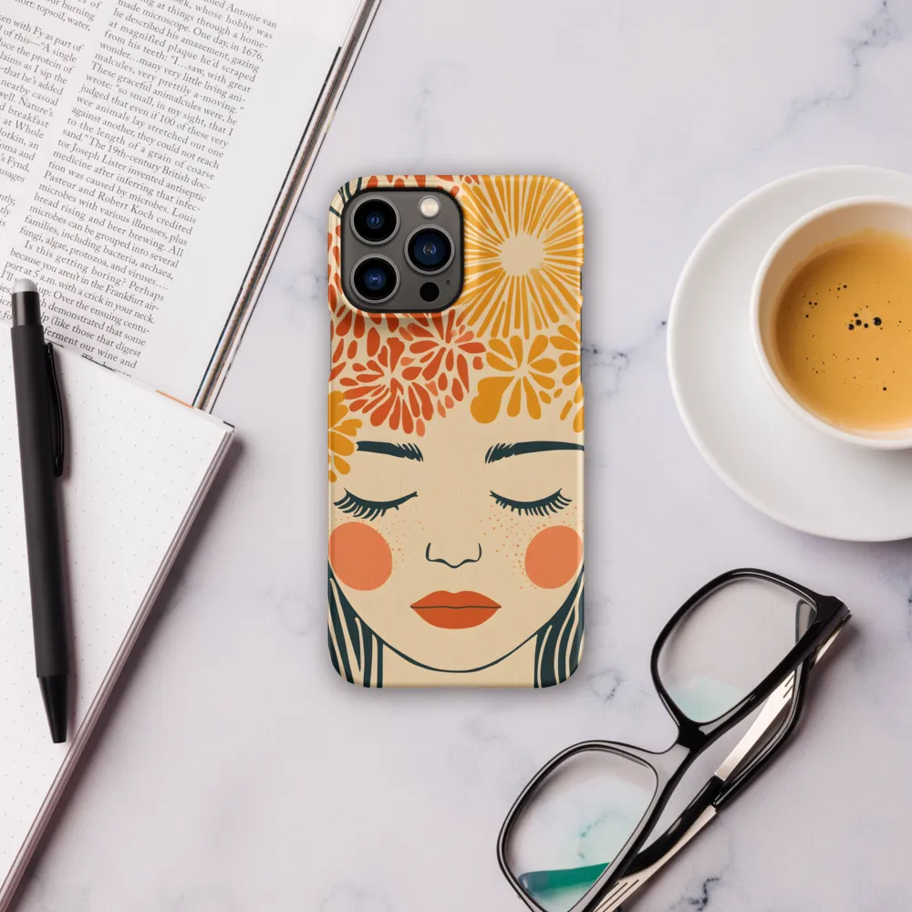 Serenity in Bloom | Phone Case |  13 Pro Max | Snap Case | Matte