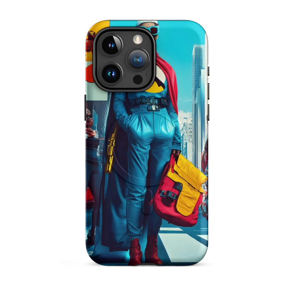 Urban Power: A Superhero's Stance