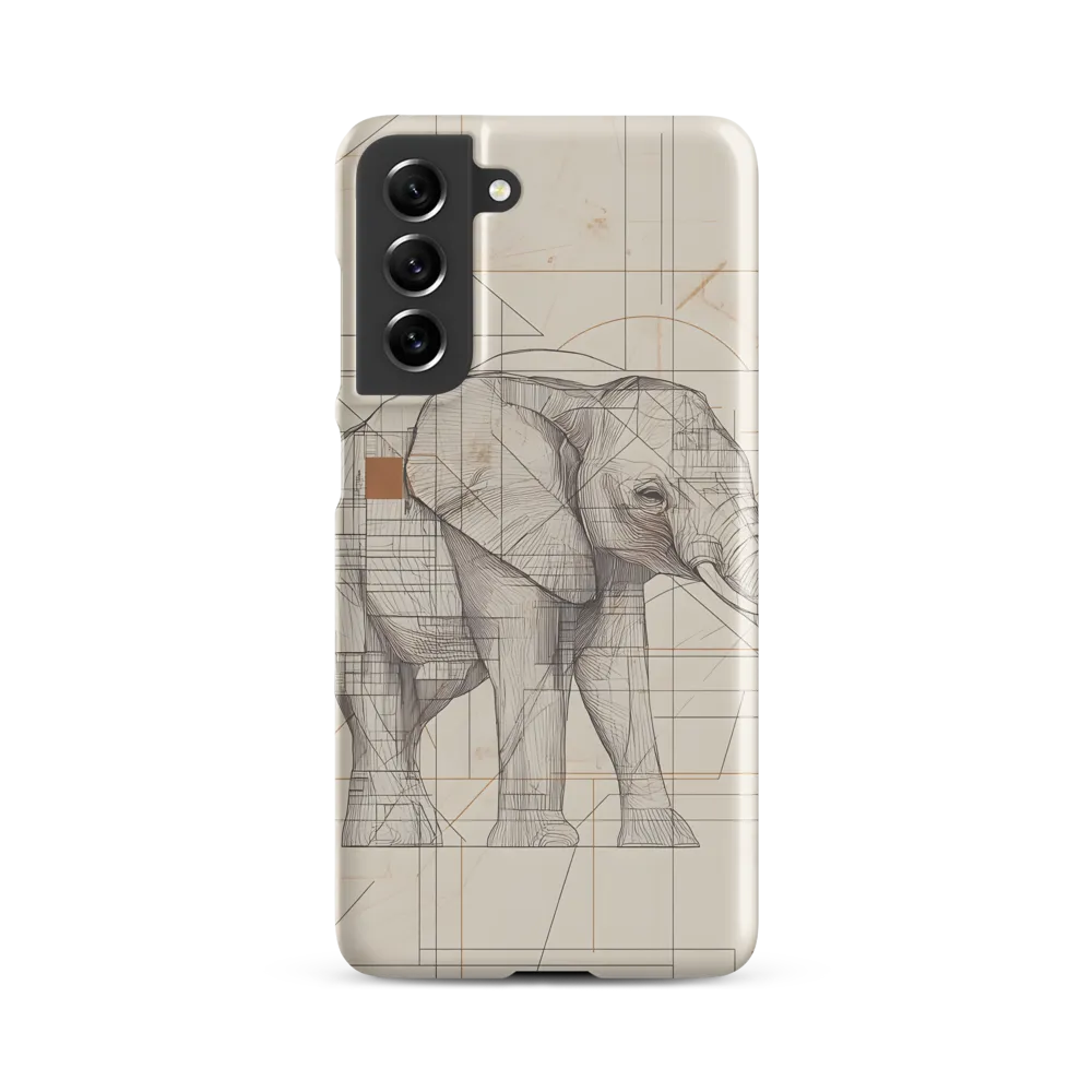 Geometric Elegance: The Steel Elephant