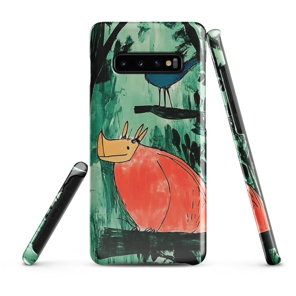 Whimsical Forest Companions | Phone Case |  S10 Plus | Snap Case | Glossy