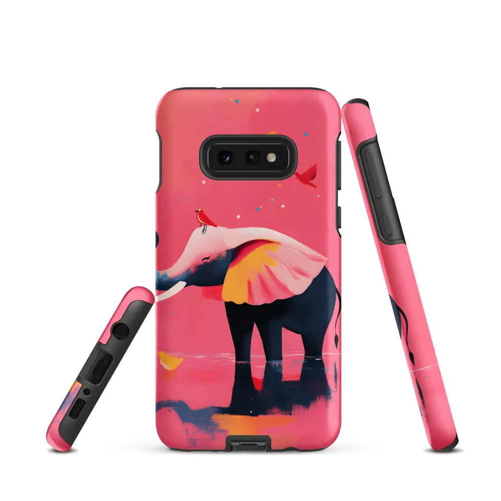 Whimsical Serenity: The Playful Elephant