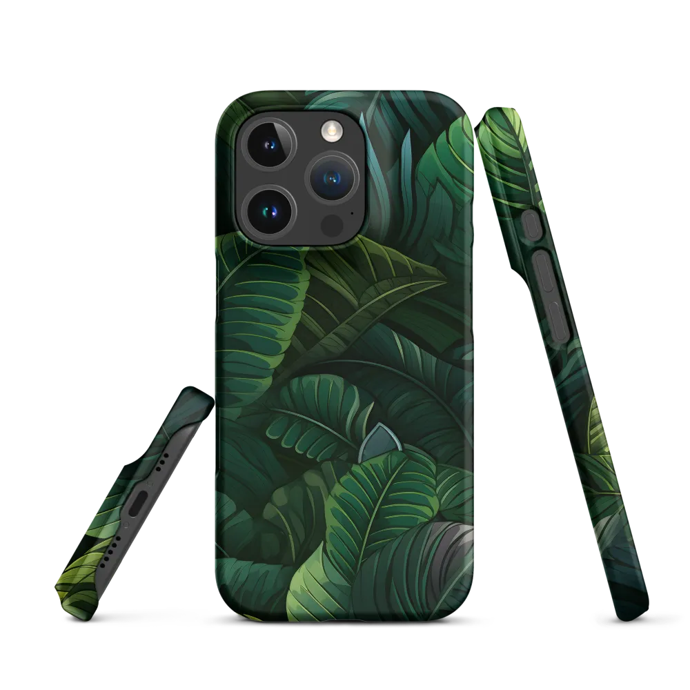 Lush Canopy: A Tropical Foliage Study