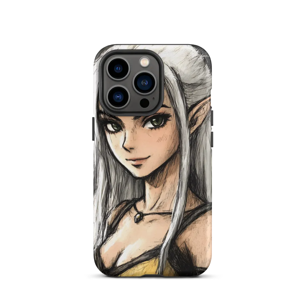 Ethereal Elegance: The Elf's Portrait