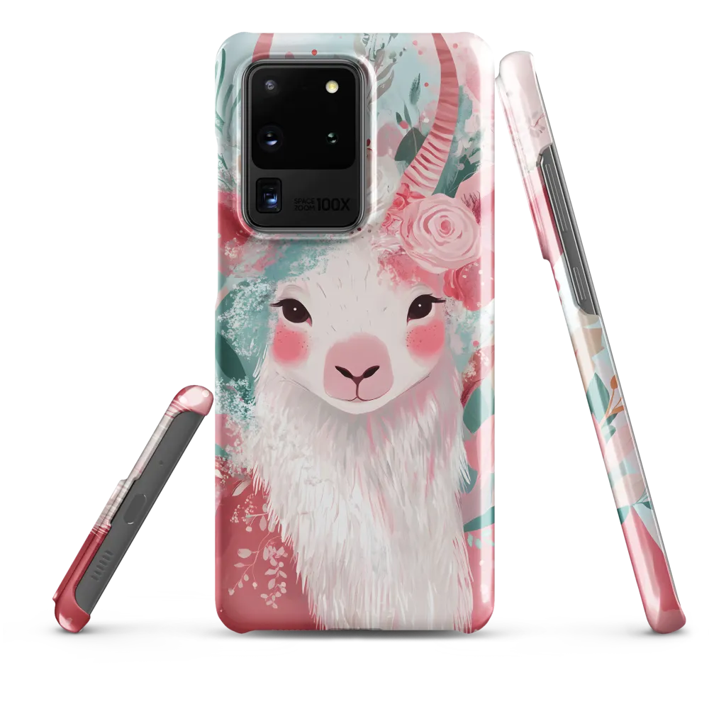 Spring Whimsy: The Floral Goat