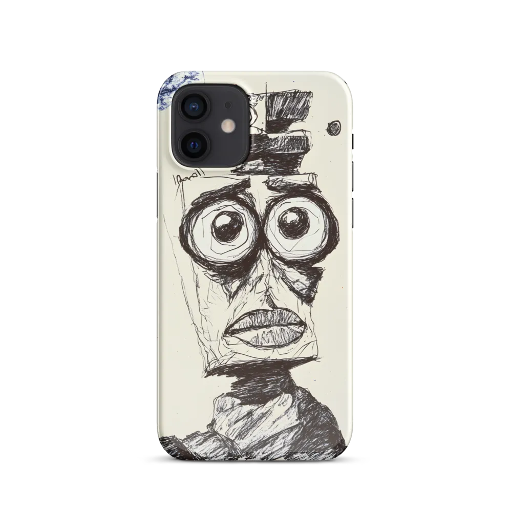 Abstract Surrealist Figure in Cubism | Phone Case |  12 | Snap Case | Glossy