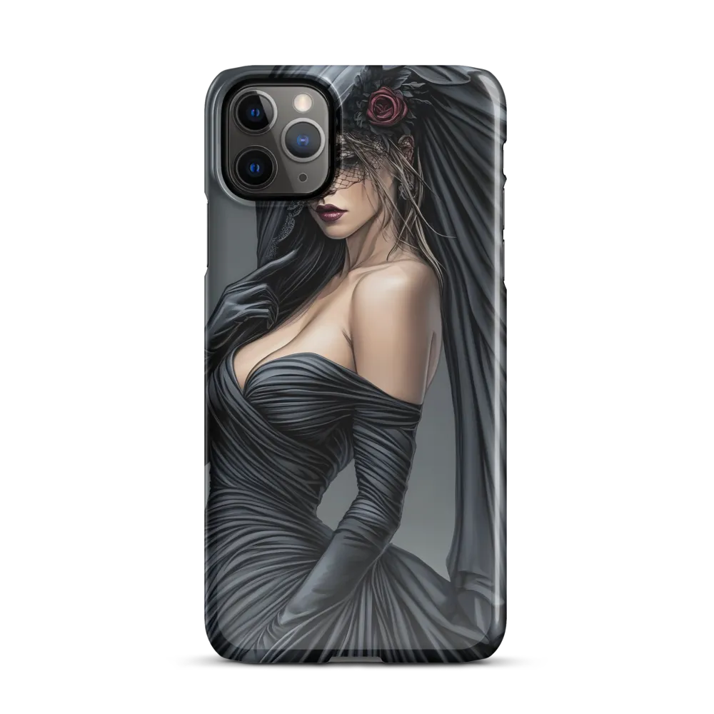 Veiled Elegance | Phone Case |  11 Pro Max | Snap Case | Glossy